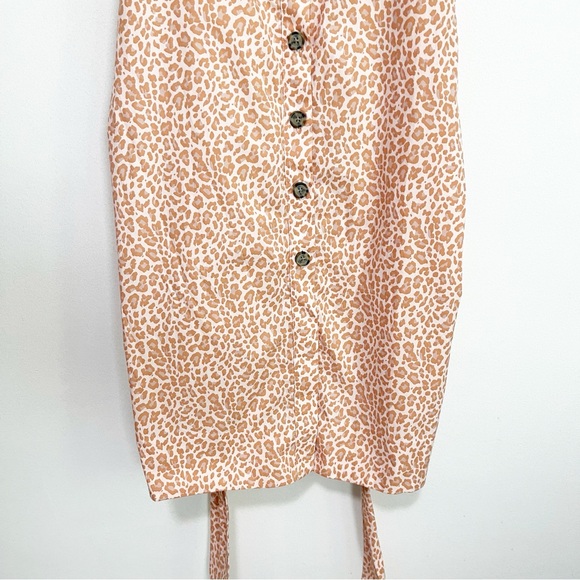 J. Crew Pink Animal Print Midi Dress - Picture 6 of 10